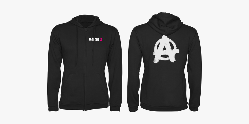 Rage 2 Zip-up Hoodie Anarchy - Call Of Duty Modern Warfare Hoodie, HD Png Download