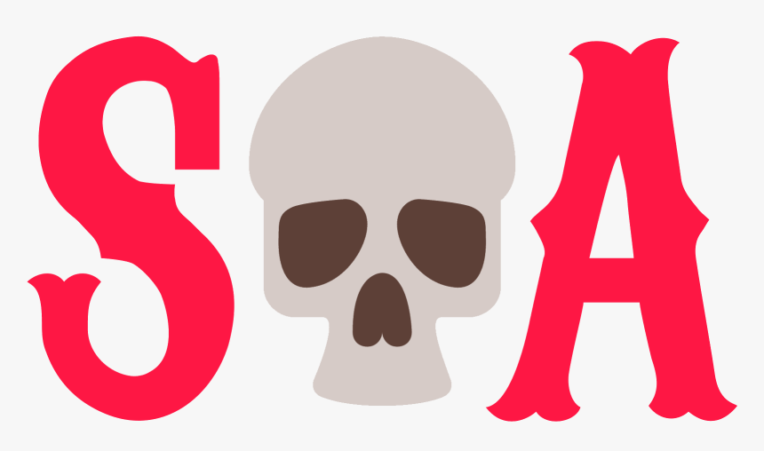 Sons Of Anarchy Icon Clipart , Png Download - Skull, Transparent Png