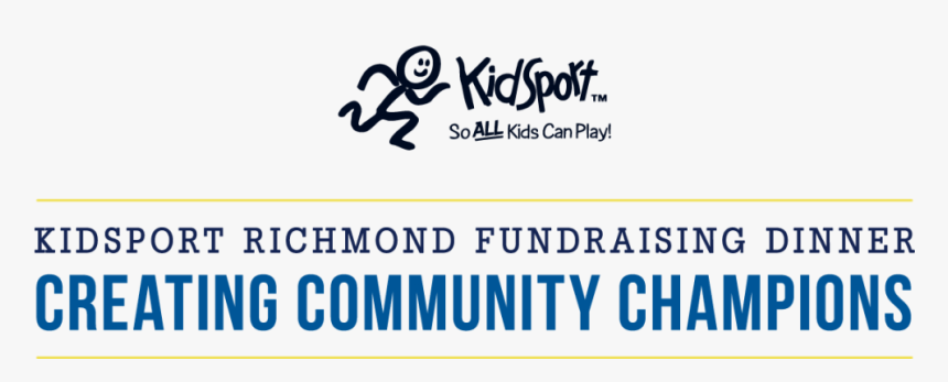 Charity Logo Design Kidsport Richmond - Calligraphy, HD Png Download