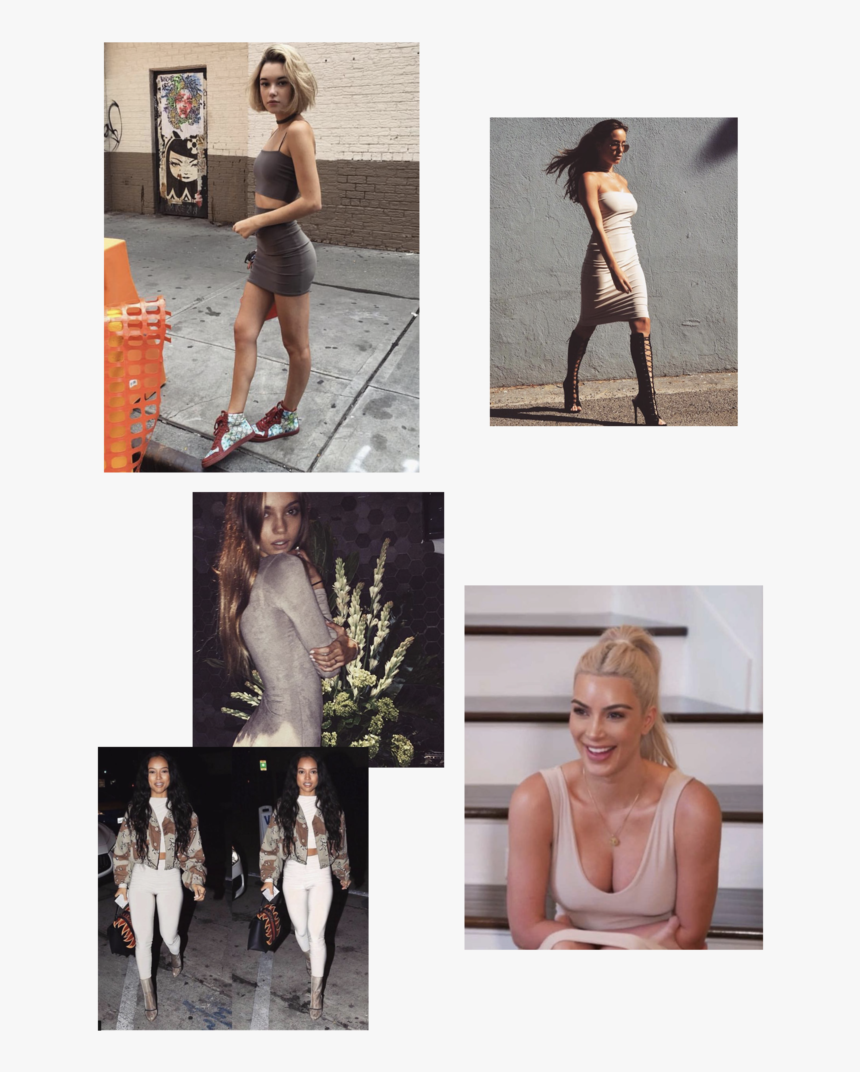 Leggings Transparent Kim Kardashian - Girl, HD Png Download