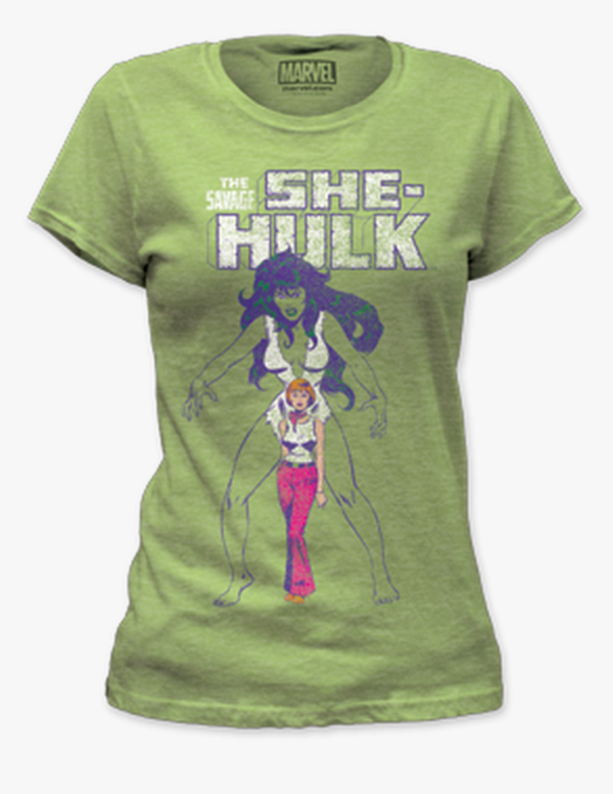Image For The Savage She Hulk Girls T-shirt - Marvel Hulk Tee Shirts Woman, HD Png Download