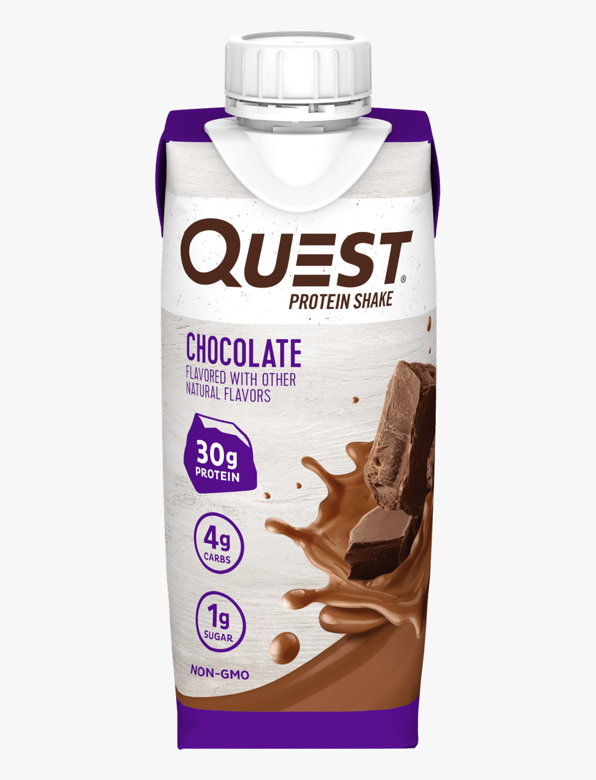 Quest Protein Shake Chocolate, HD Png Download