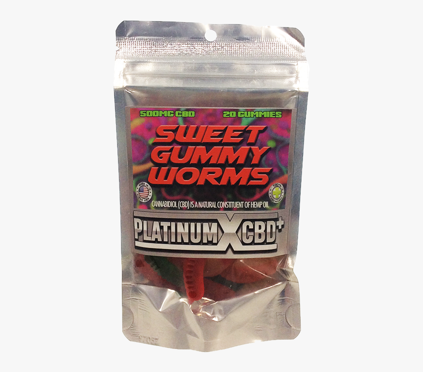 Cbd Platinum Sweet Gummy Worms - Fictional Character, HD Png Download