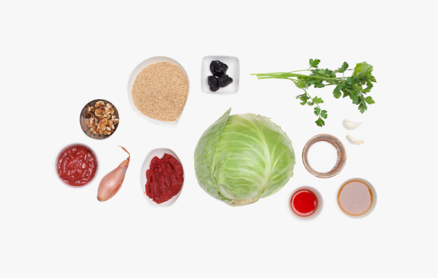 Stuffed Cabbage With Sweet And Sour Tomato Sauce - Cabbage, HD Png Download