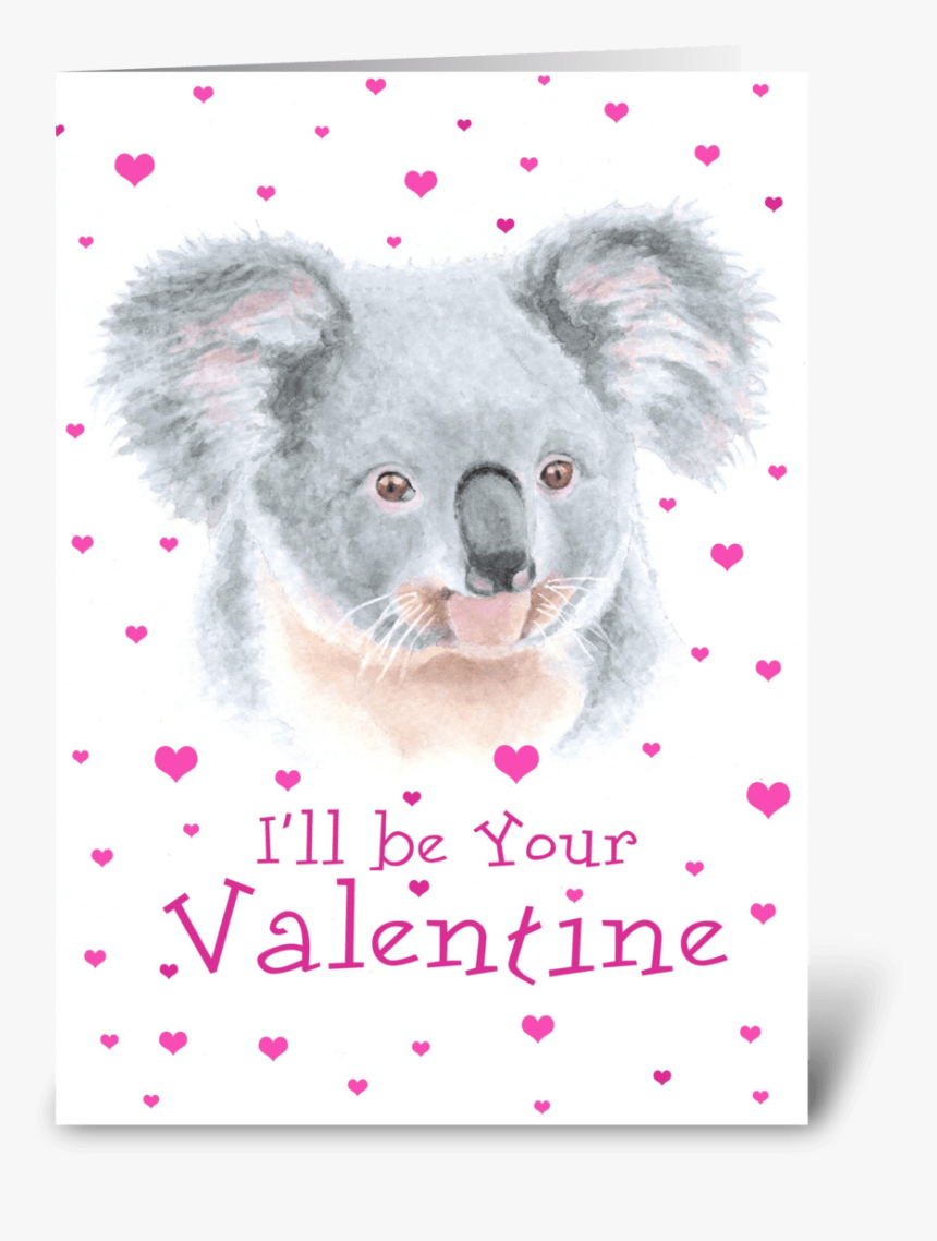 Always And Forever Greeting Card - Koala, HD Png Download