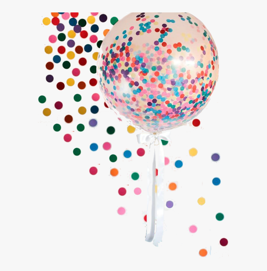 Picture - Giant Confetti Balloon, HD Png Download