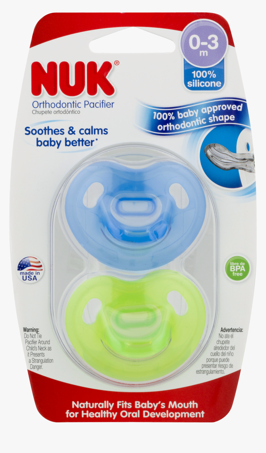 Orthodontic Pacifier For Newborn, HD Png Download