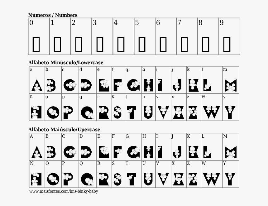Baby Font, HD Png Download