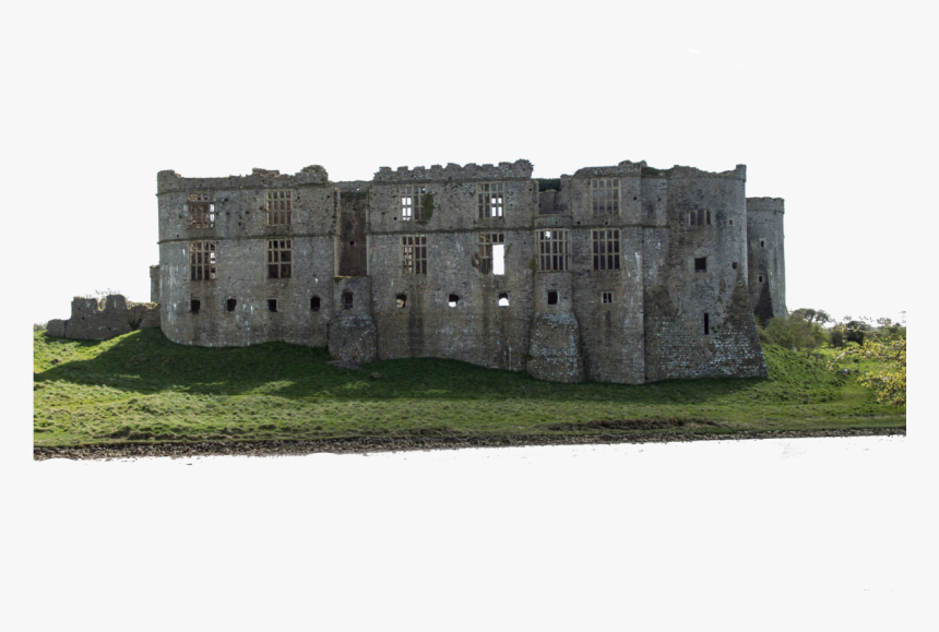 Ruin Png Transparent Image - Carew Castle, Png Download