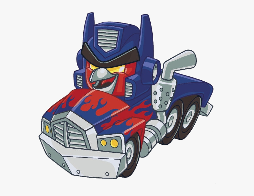 Angry Birds Transformers - Transformers Angry Birds Optimus Prime, HD Png Download