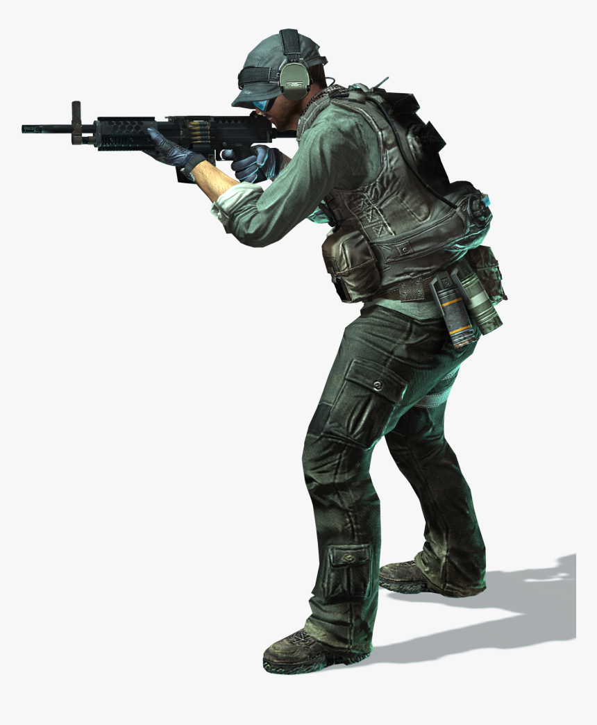 Ghost Recon Phantom Soldiers Transparent , Png Download - Shooting Soldier Png, Png Download