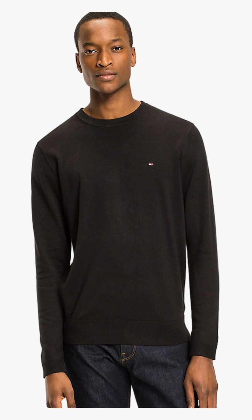 Tommy Hilfiger Cotton Crew Neck Sweater, HD Png Download