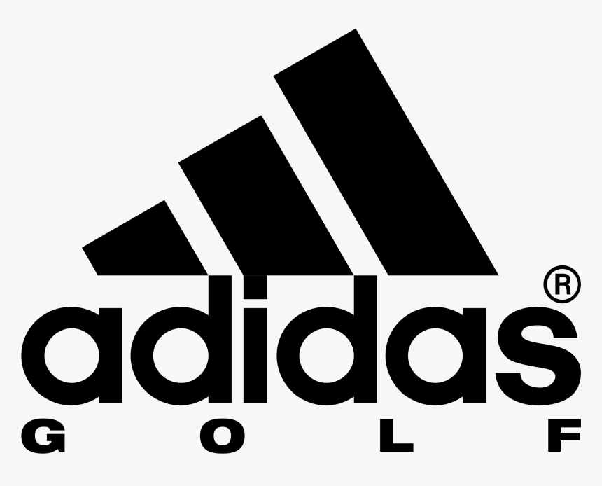 Adidas Golf 01 Logo Black And White - Adidas Golf Logo Png, Transparent Png