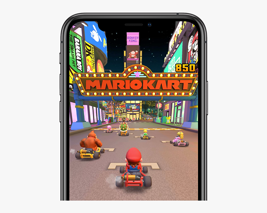 Mario Kart Tour En Iphone - Mario Kart Tour Map, HD Png Download
