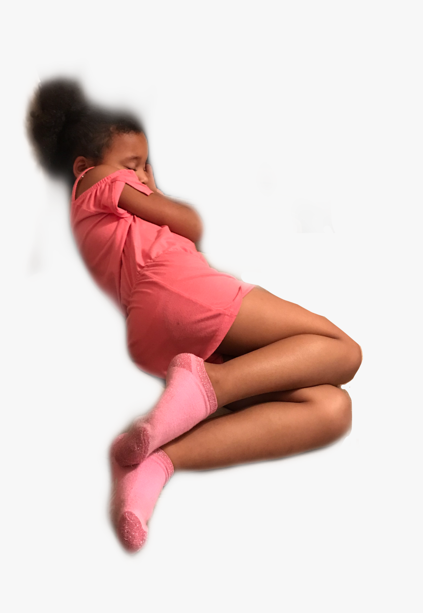 #girl #sleeping #armani #pink #shorts #cute #beautiful - Girl, HD Png Download