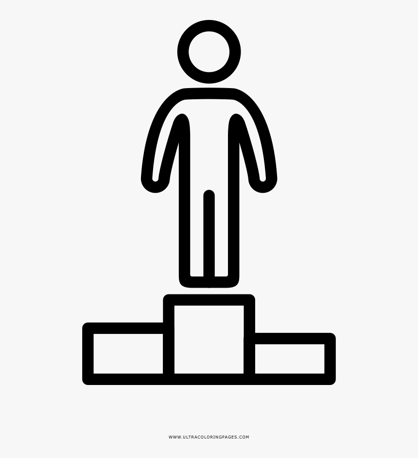 Success Coloring Page - Biểu Tượng Thành Công, HD Png Download