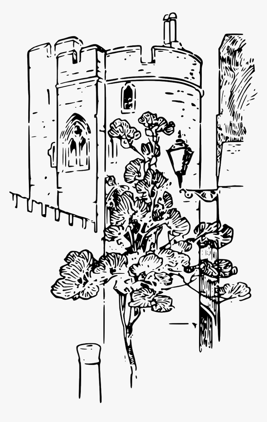 Castle Tower Clip Art, HD Png Download