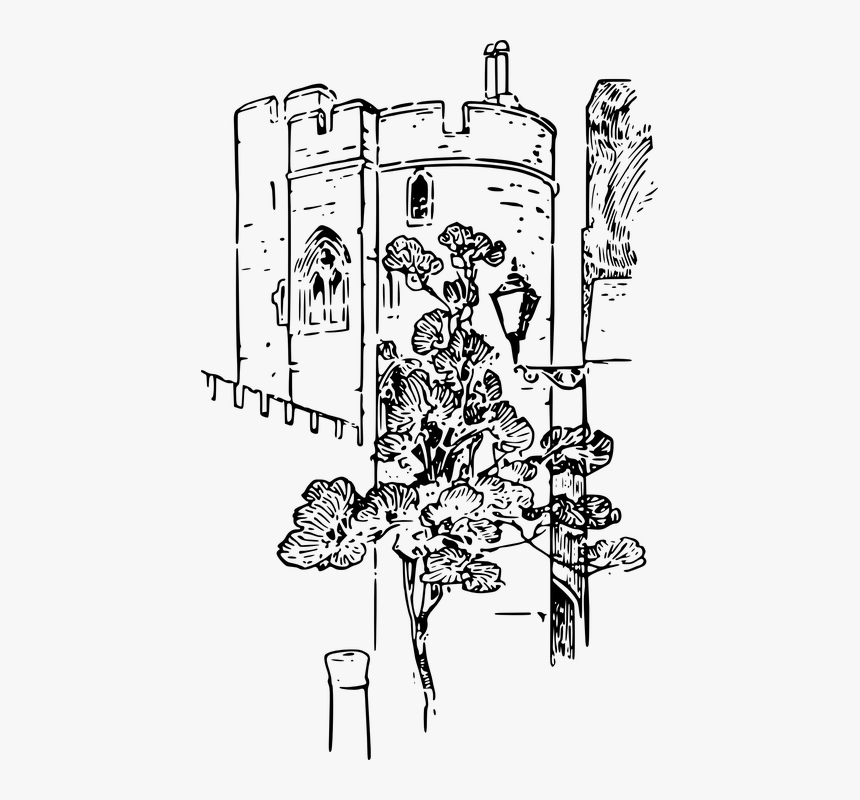 Castle Tower Clip Art, HD Png Download
