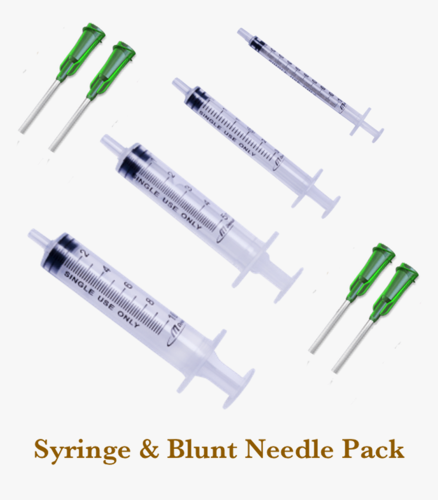 Syringe And Blunt Needle Pack - Syringe 10ml Luer Slip, HD Png Download