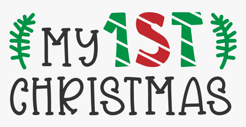 My First Christmas Png, Transparent Png