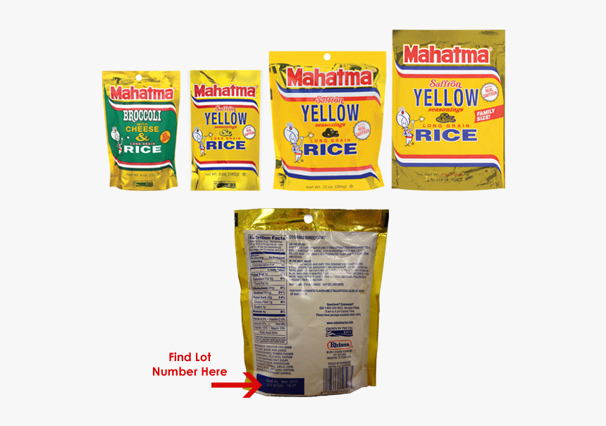 Mahatma Yellow Rice Sizes, HD Png Download