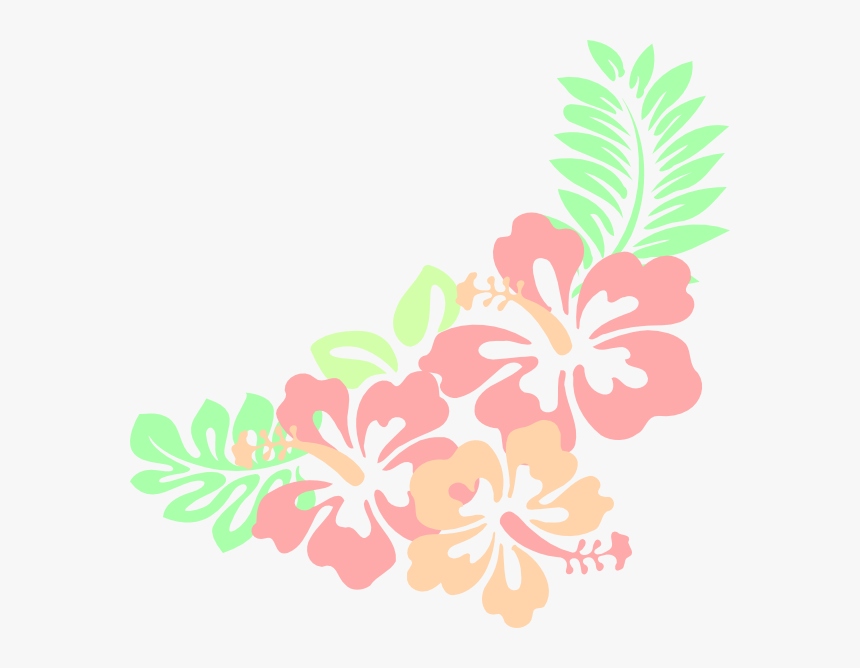 Hibiscus Svg Clip Arts - Hawaiian Hibiscus, HD Png Download