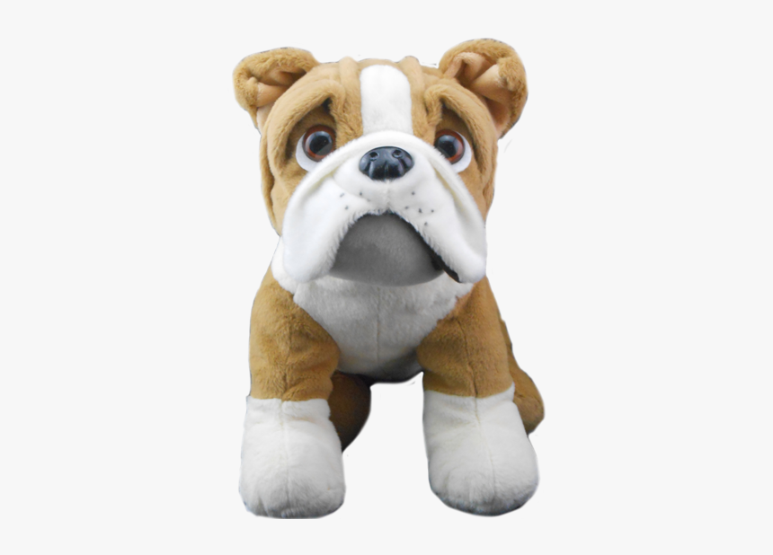 stuffed bulldog