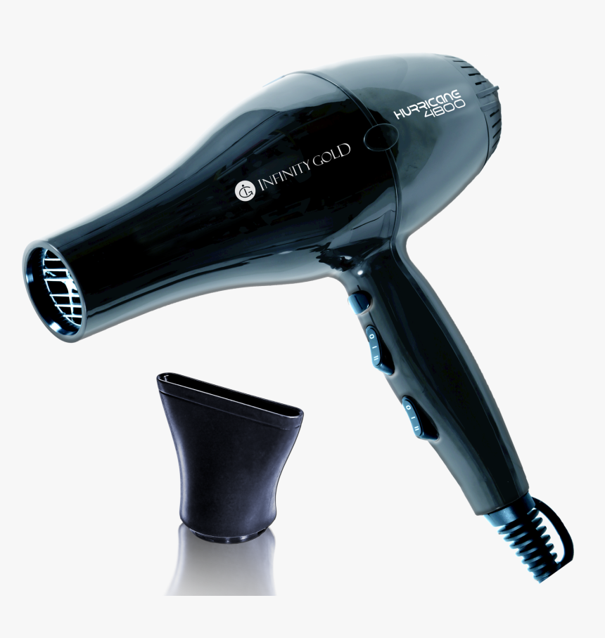 Infinity Gold Blow Hair Dryer Caddy Hairdryer And Curling - Hair Dryer Png, Transparent Png