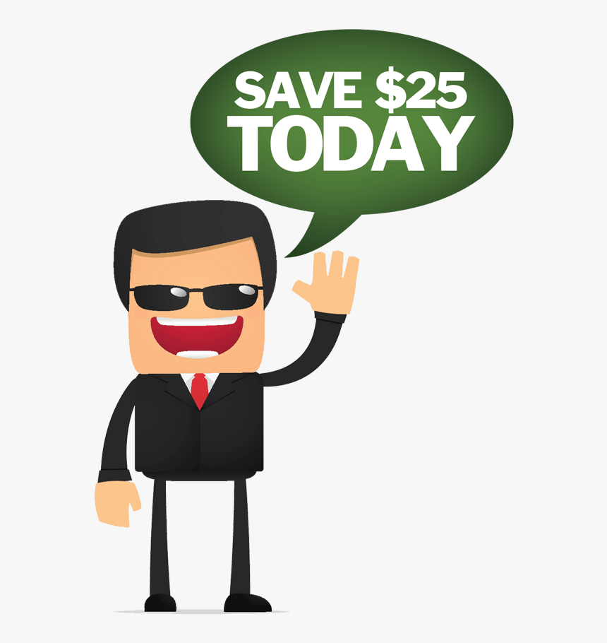 Prison Clipart Psychopath - Desenho Engraçado De Homem De Terno, HD Png Download