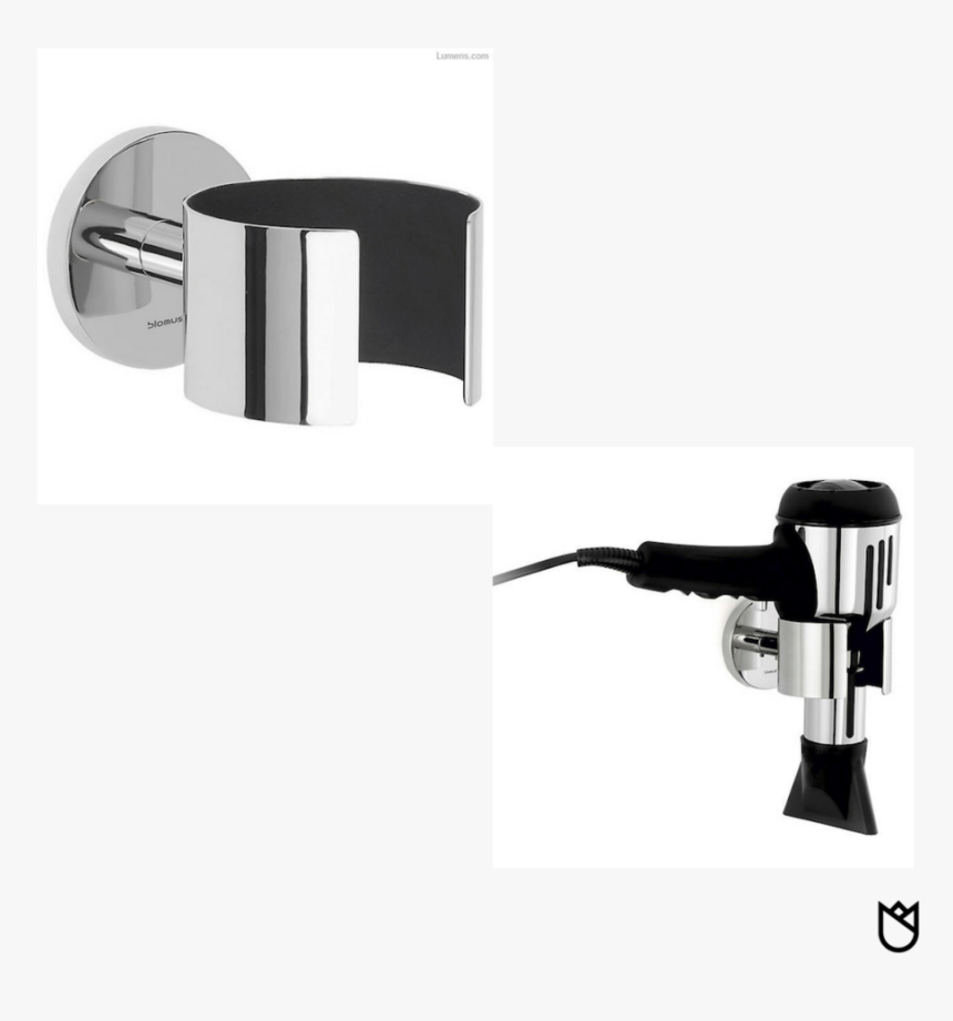 2 7 Useful Bathroom Accessories Decor Interior Design - Uchwyt Na Suszarkę, HD Png Download