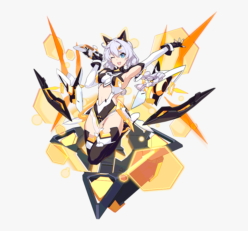 Neko Birthday - Honkai Impact 3 Moonlight Kiana, HD Png Download