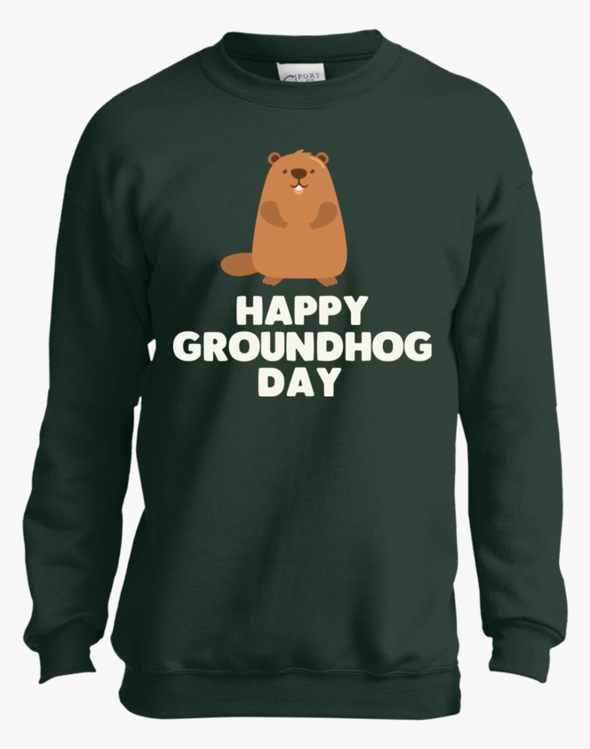 Awesome And Funny Happy Groundhog Day Youth Pc90y Port - Adidas Sweatshirt Dragon Ball, HD Png Download