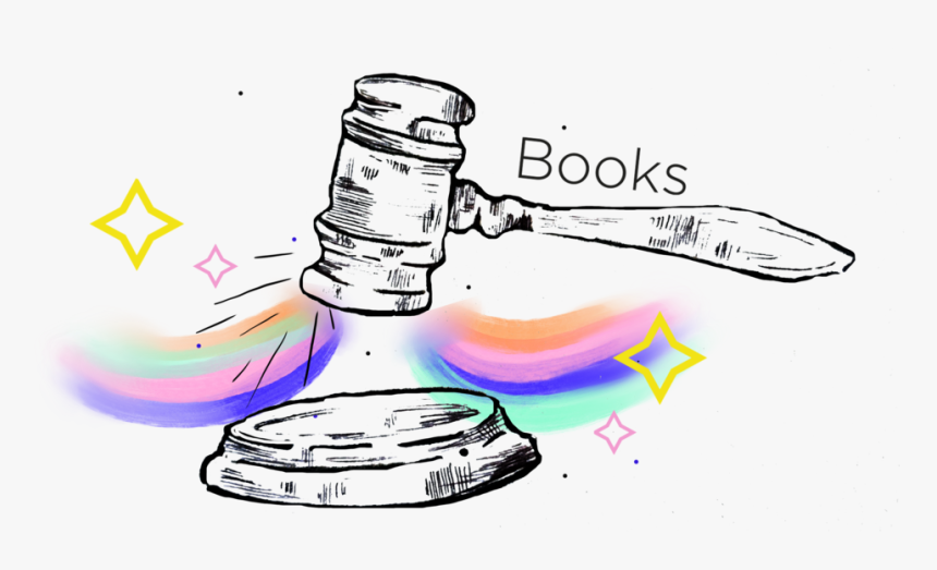 Judges Gavel Copy - Line Art, HD Png Download