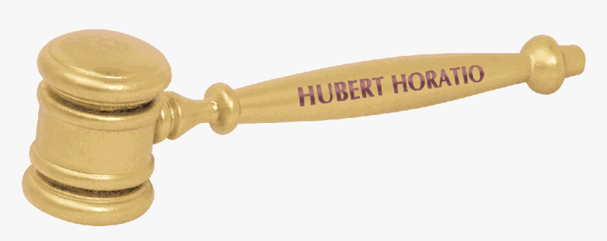 Solid American Walnut Gavel And Sound Block With Clear - Cutting Tool, HD Png Download