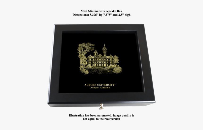 Eglomise Designs Auburn University Minimalist Box - Eglomise Designs, HD Png Download