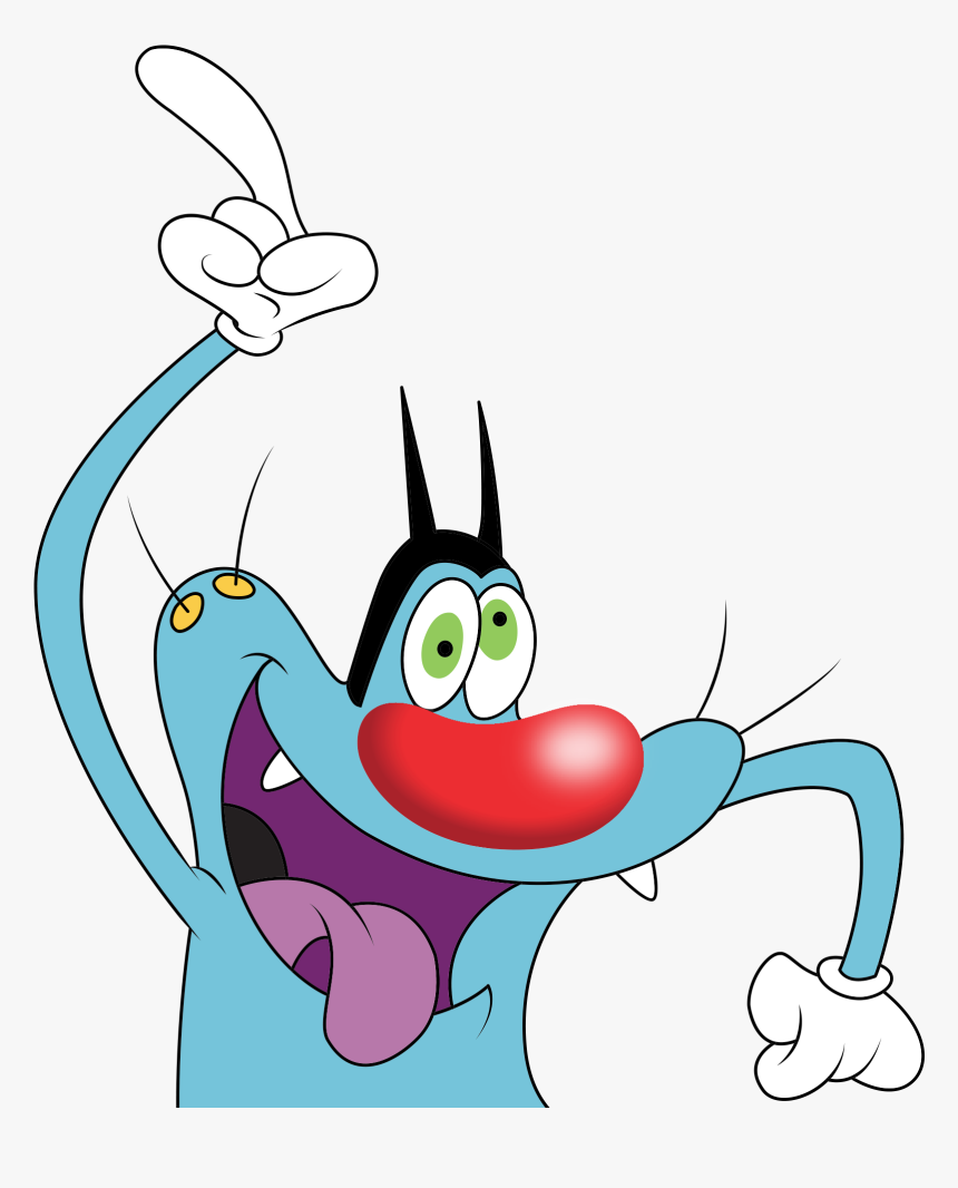 Oggy Greeting Card, HD Png Download