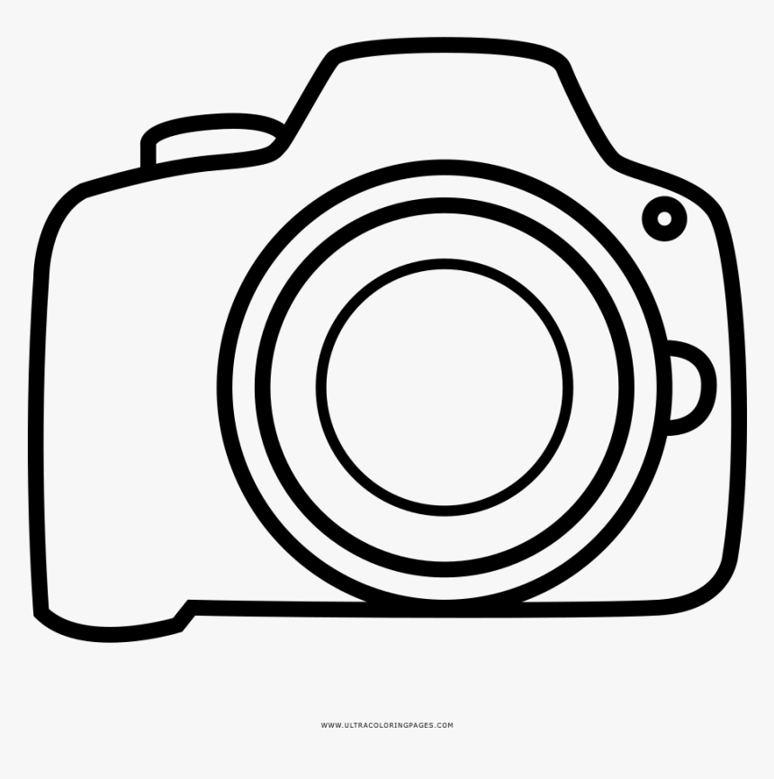 Hair Clipart All Hairstyles With Regard To What Is - Camera Coloring Page, HD Png Download