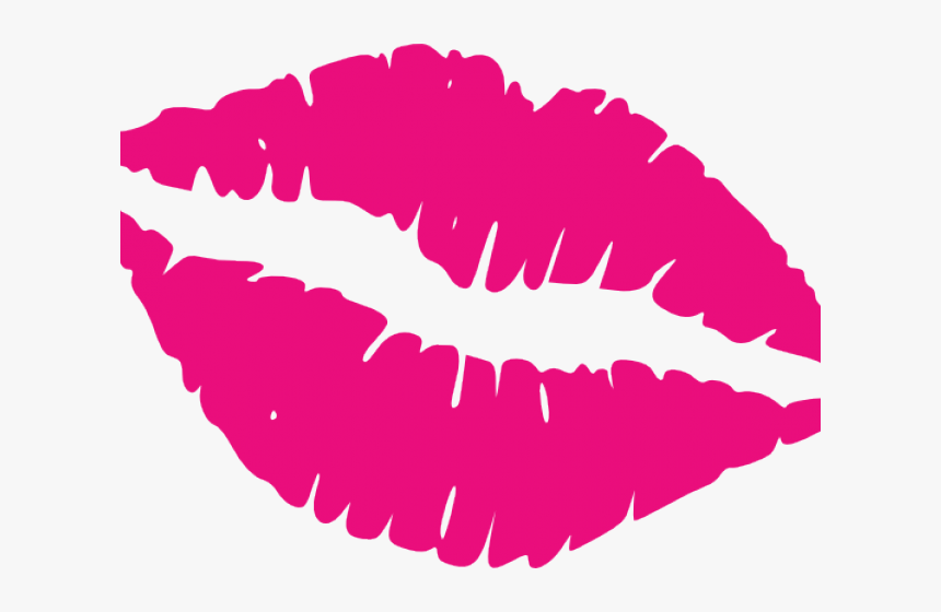 Cartoon Lips Kiss - Red Lips Watercolor Painting, HD Png Download