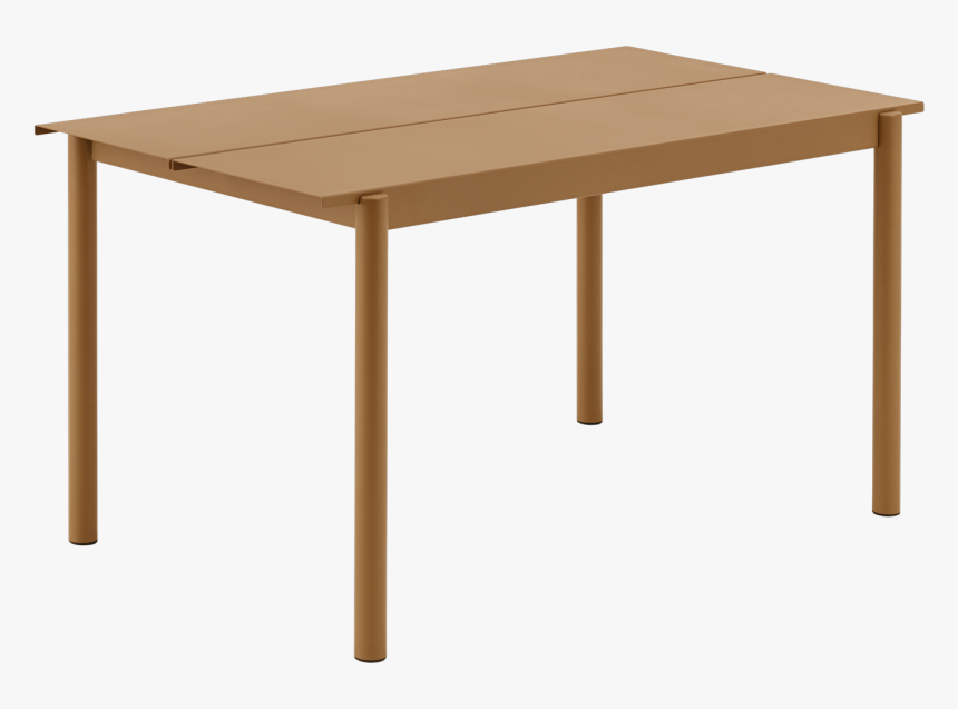 30905 Linear Table Buorange 140x75cm 1545224337 - Outdoor Steel Table, HD Png Download