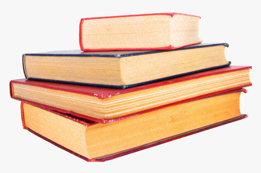 Used Book Stock Photography - Stack Of Books Drawing Pink, HD Png Download