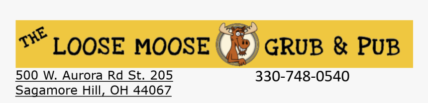 Loose Moose Grub & Pub Logo - Crest, HD Png Download