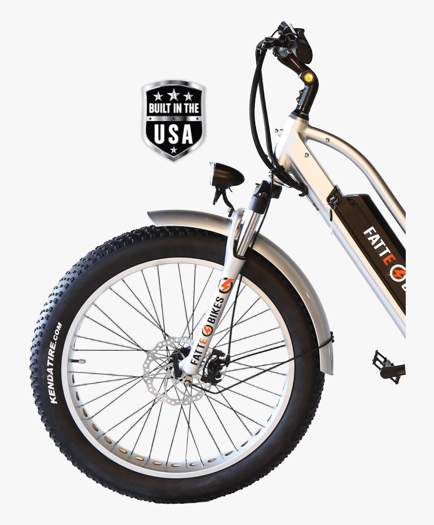 Fat Tire Electric Bike - Bmx Bike, HD Png Download