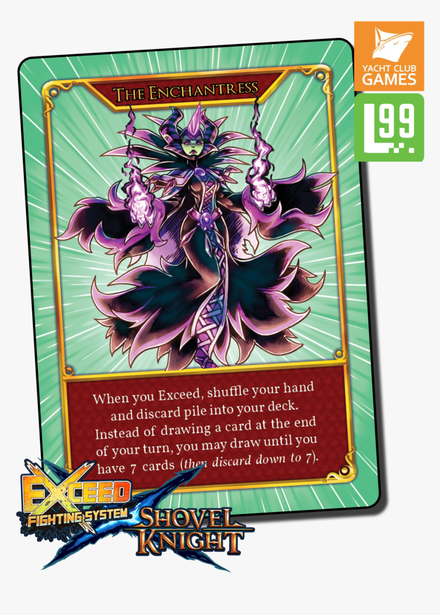 Exceed Card Previews - Exceed Fighting System Shovel Knight, HD Png Download