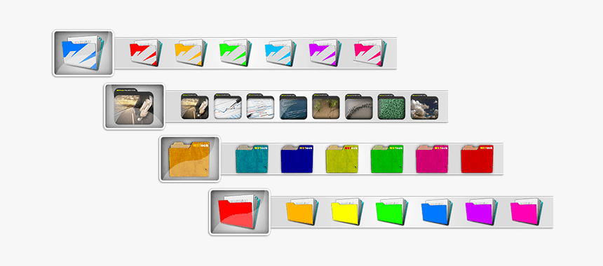Mstech Folder Icon - Graphic Design, HD Png Download