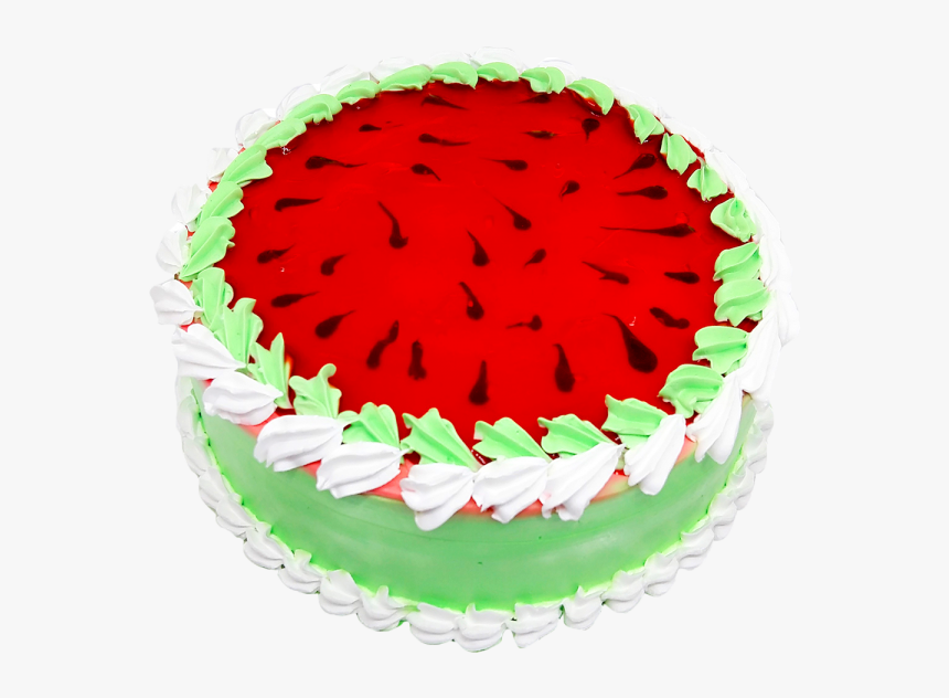 Watermelon Cartoon Cake - Bánh, HD Png Download