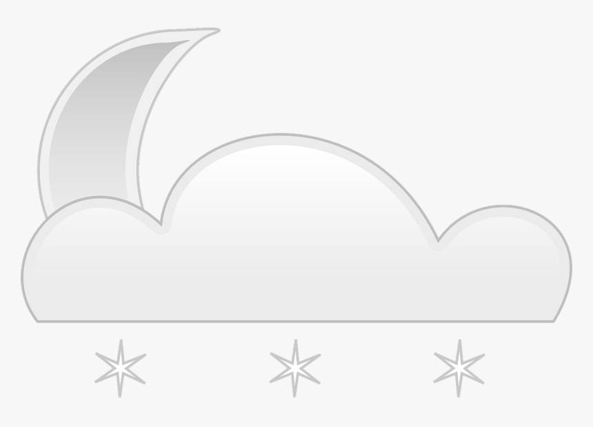 Moon Snow Svg Clip Arts - Snow, HD Png Download