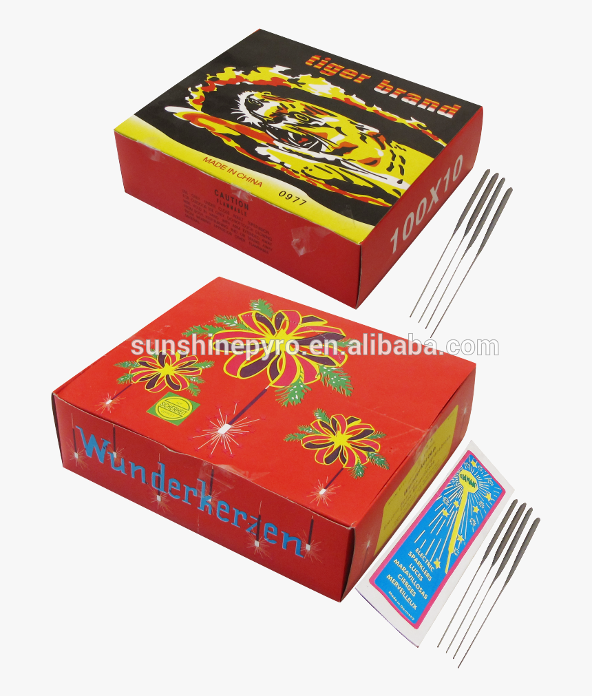 7 Festa De Casamento De Ouro Sparkler Fogos De Artifício - Box, HD Png Download