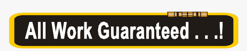 All Work Guaranteed - Mk, HD Png Download
