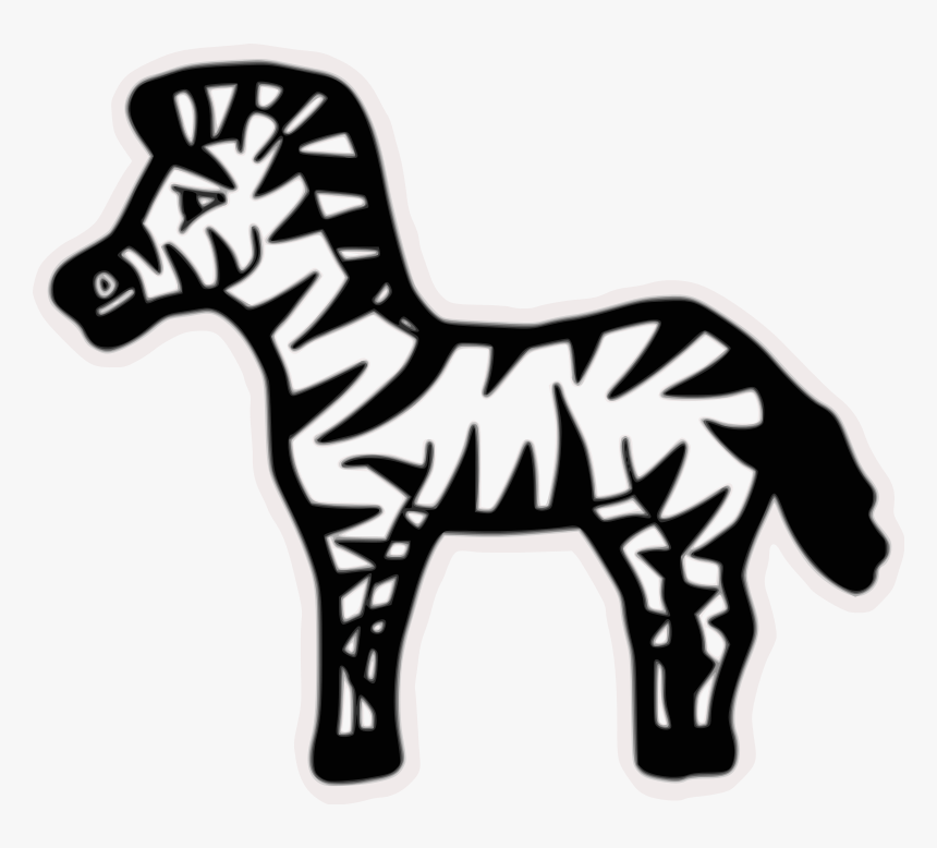 Zebra - Pobarvanka Zebra, HD Png Download