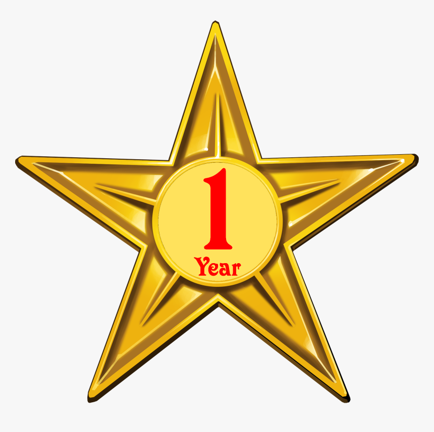 Barnstar Of One Year Diligence - Word Economic, HD Png Download